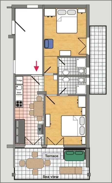 Apartments Dora Banjol Exterior photo